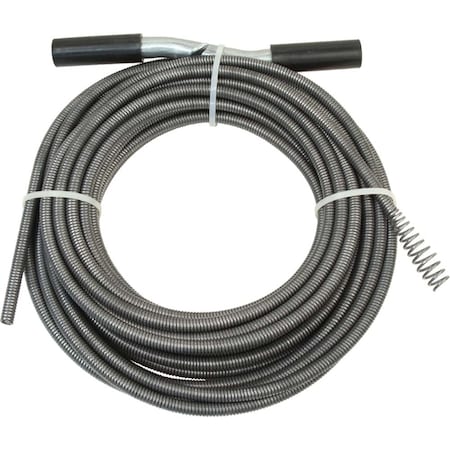 Thrifco Plumbing 1/2 Inch x 50 ft. Cable Drain Pipe Auger with Speed-Grip Handle 4400728